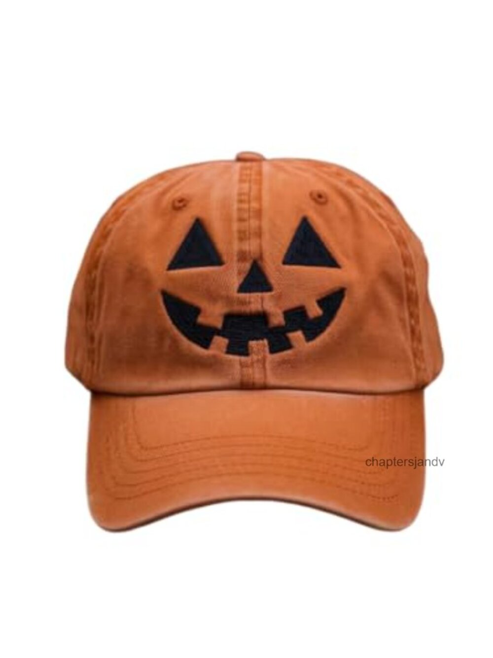 Unisex Halloween Pumpkin Face Baseball Cap Fall Autumn Print Adjustable